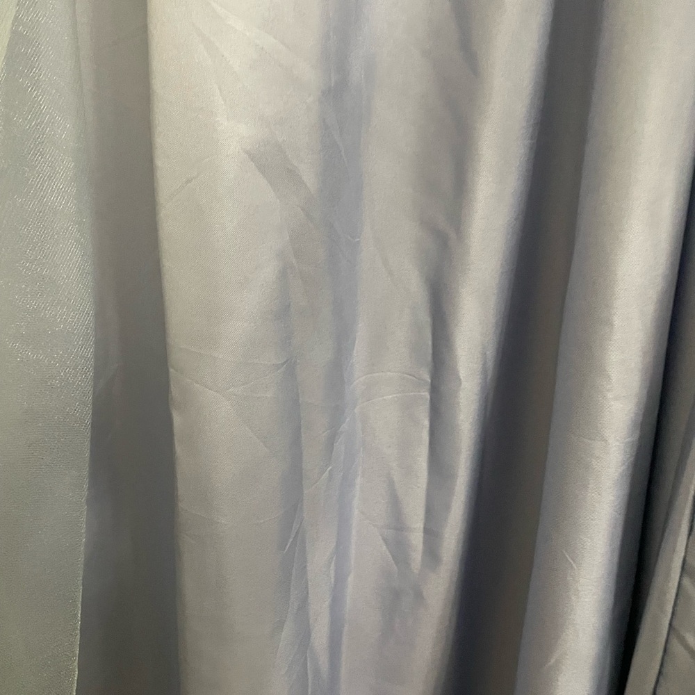 Elegant Blue A-Line Skirt - Picture 10 of 15